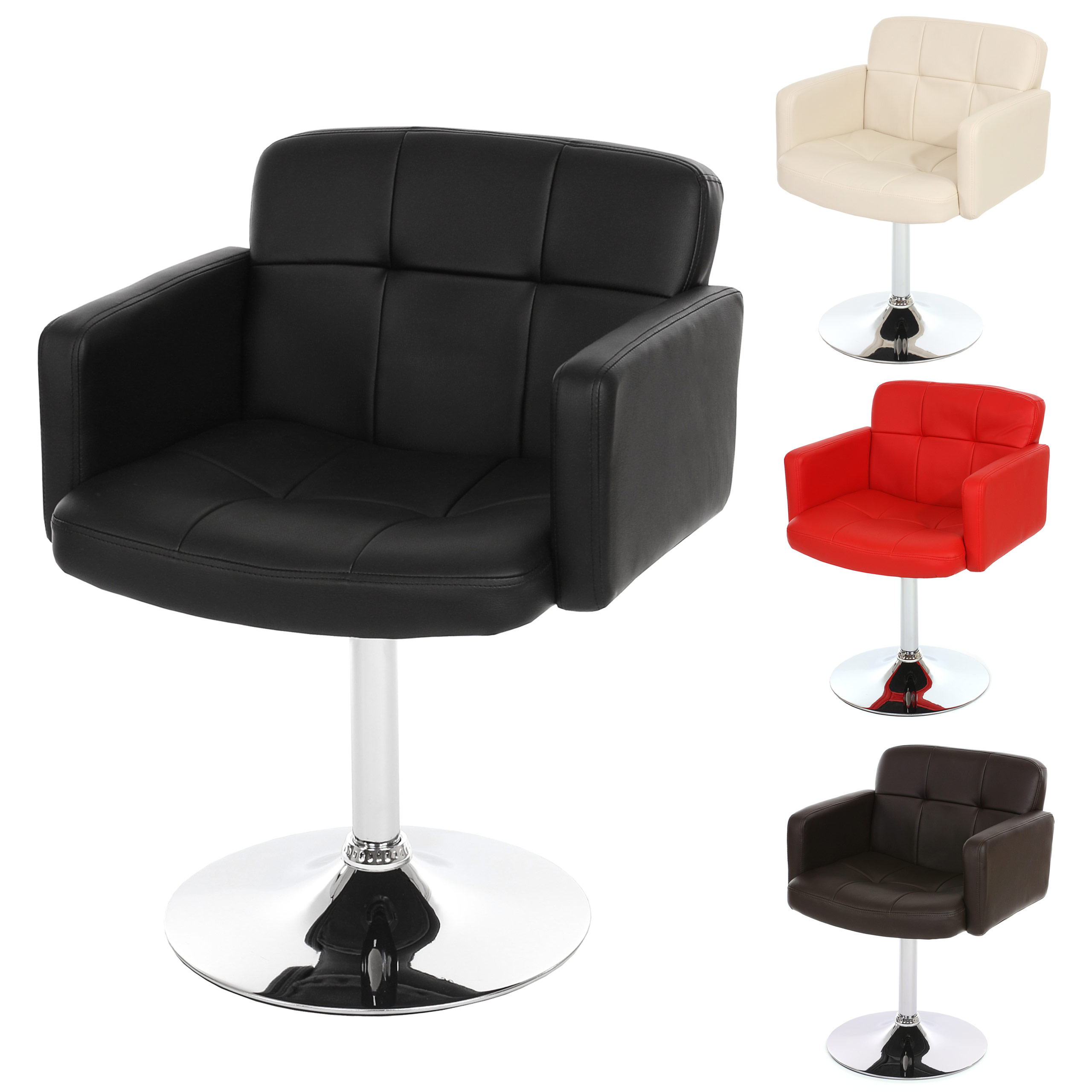 20170116172233 drehstuhl esszimmer leder weiss ~ easinext.com Luxus esszimmer stühle