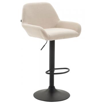 Barhocker HLO-CP8 Stoff ~ creme