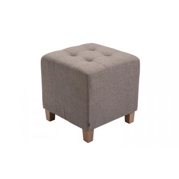 Sitzhocker HLO-CP77 antik-hell ~ taupe