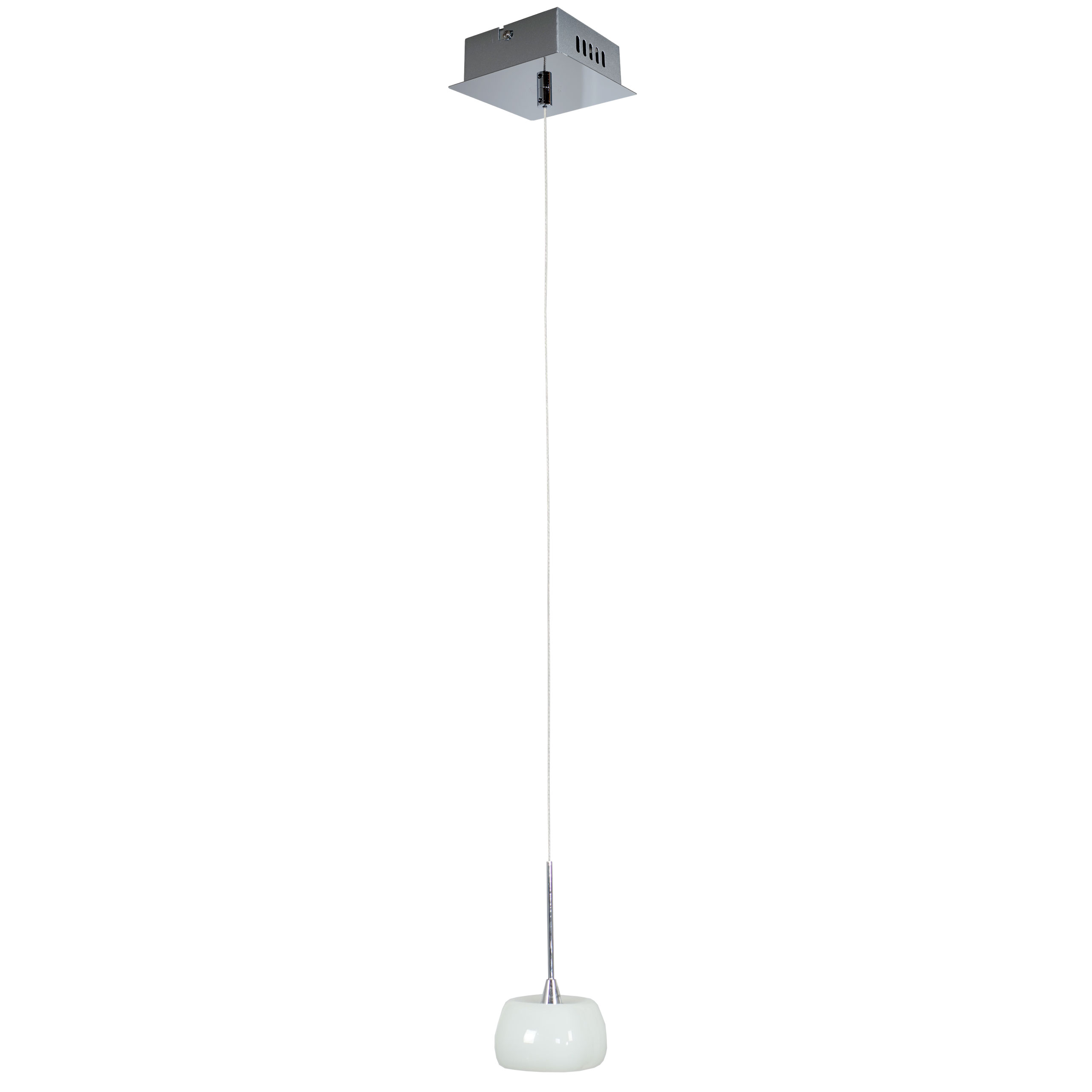 Pendelleuchte HW169, Deckenleuchte Hängeleuchte Deckenlampe, Glasschirm von  Heute-Wohnen