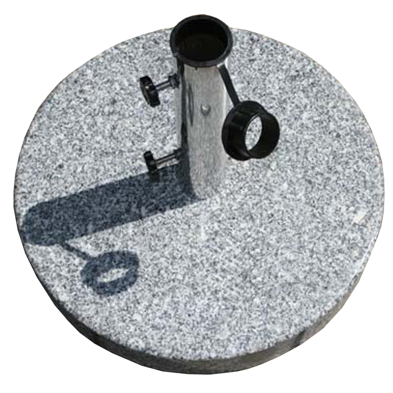 Sonnenschirm-Ständer Schirmständer Granit ~ 20 kg marmoriert von  Heute-Wohnen