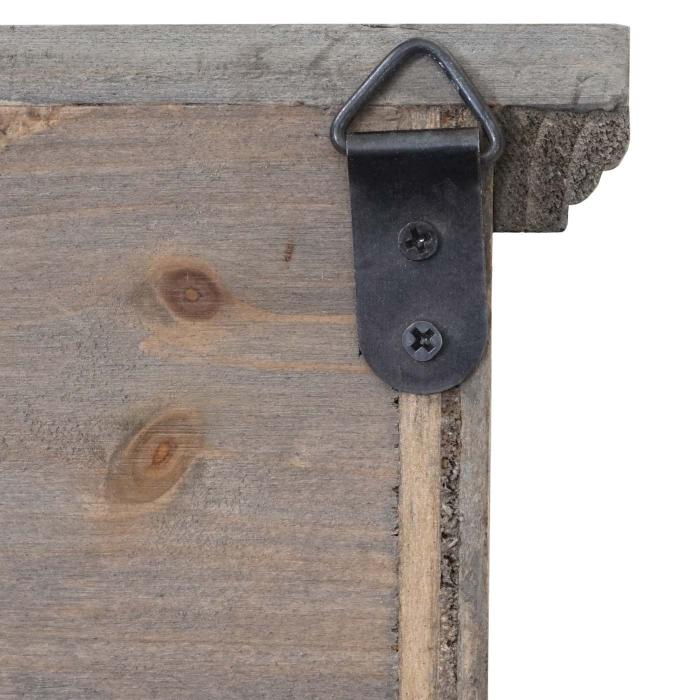 Wandgarderobe HWC-A43, Wandhaken, Tanne Holz massiv Vintage 22x60x18cm von  Heute-Wohnen