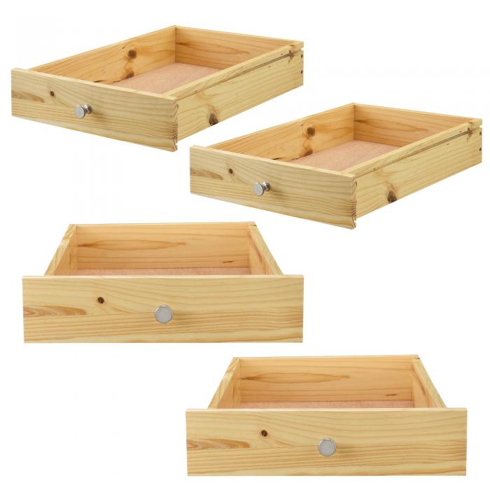 4x HLO-PX75 Schubladen für Europaletten-Möbeln DIY-Set ~ Holzfarben von  Heute-Wohnen