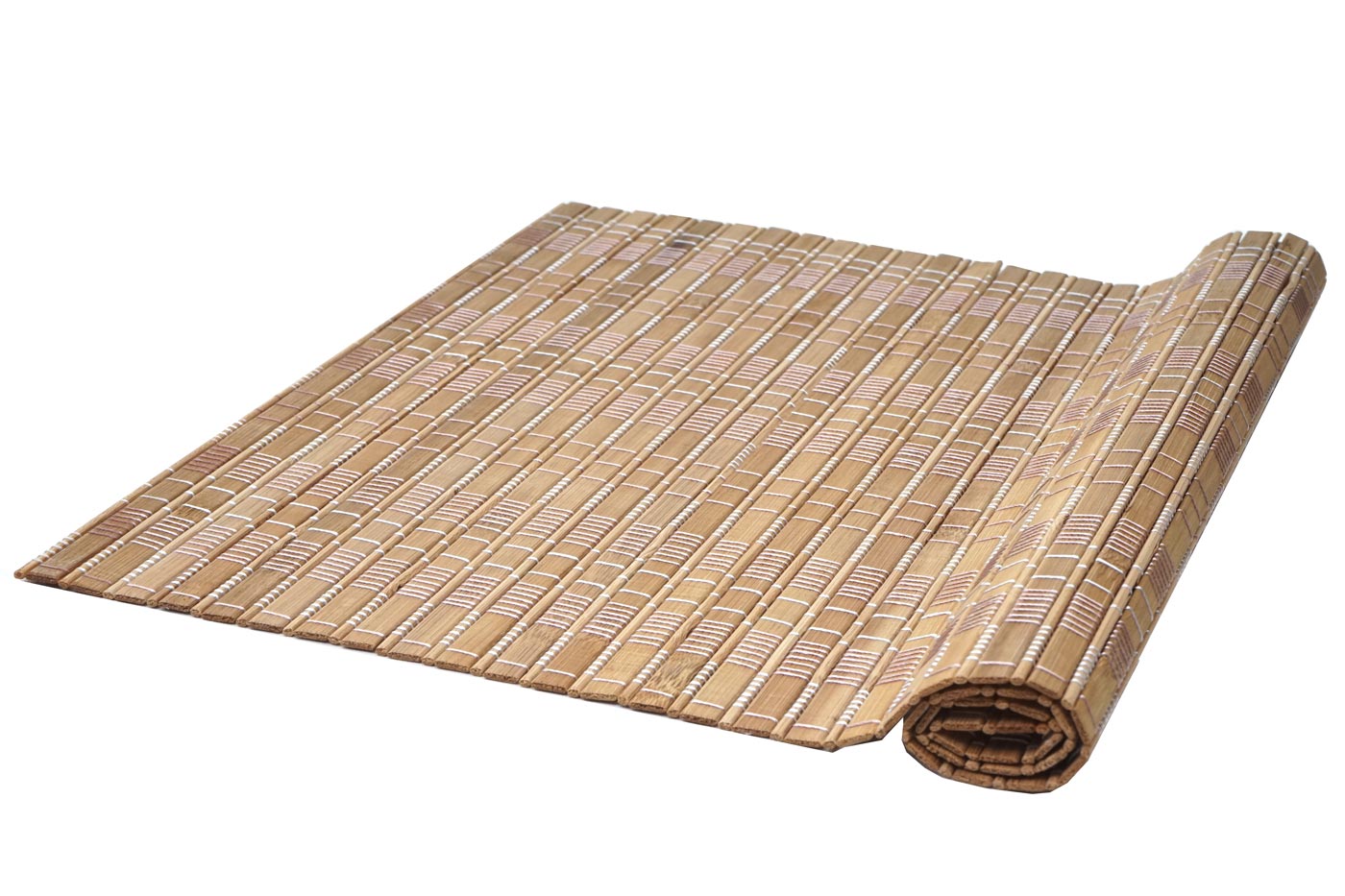 6-teiliges Tischset, Platzdeckchen, Bambus abwaschbar 45x30cm - dunkelbraun  | Swisshandel24