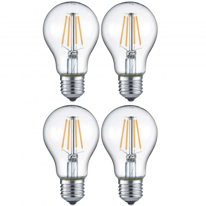 Trio LED-Leuchtmittel RL187, Filament Glühbirne Leuchte, E27 4W EEK E,  warmweiß ~ 4er Set von Heute-Wohnen