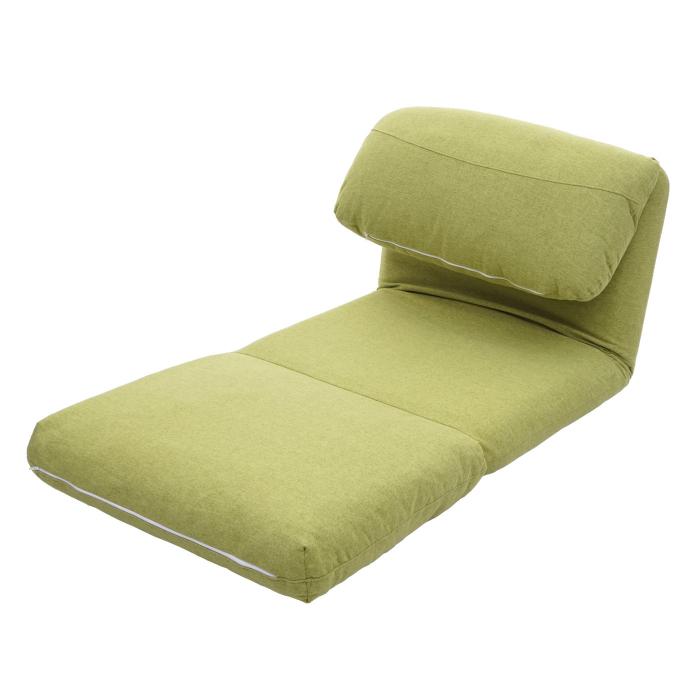 Schlafsessel HWC-E68, Schlafsofa Funktionssessel Klappsessel Relaxsessel, Stoff/Textil ~ grn