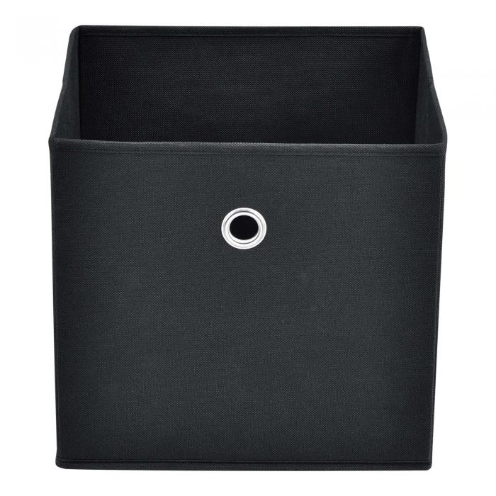 Faltbox HLO-PX1 10er-Set 30x30x28 cm Vliesstoff ~ Schwarz von Heute-Wohnen