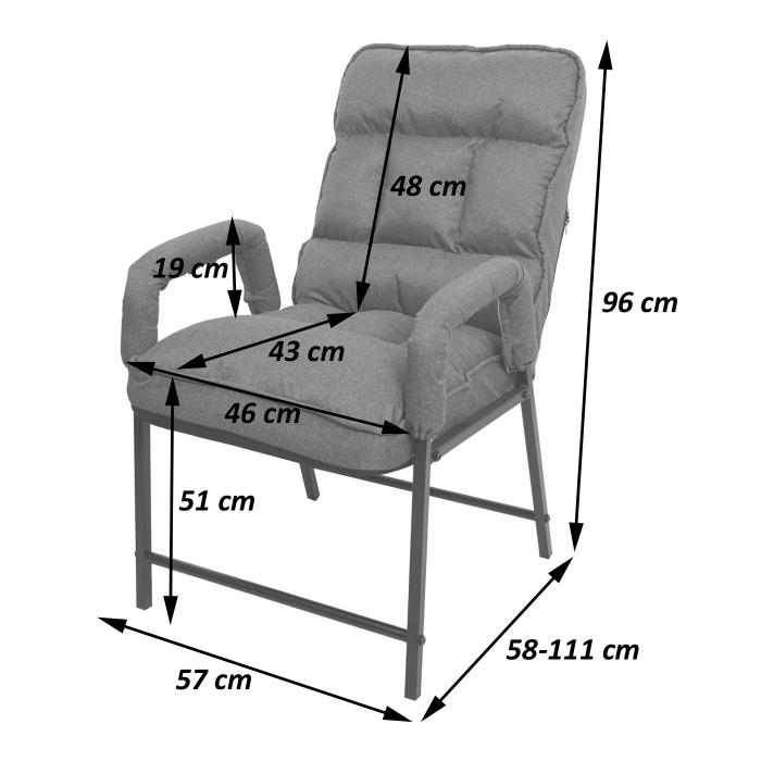 Esszimmerstuhl HWC-K40, Stuhl Polsterstuhl, 160kg belastbar Rückenlehne  verstellbar Metall ~ Stoff/Textil hellbraun von Heute-Wohnen