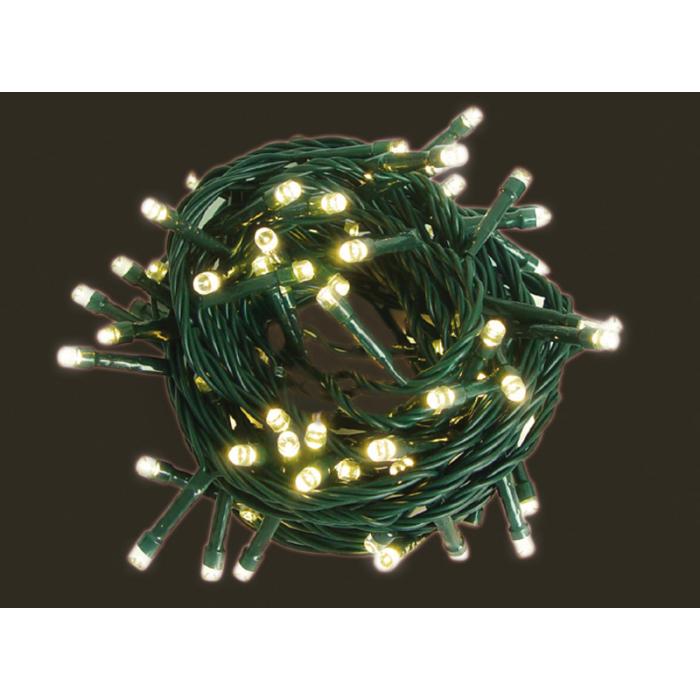 LED Lichterkette LD05, Leuchtkette, für Außen und Innen ~ Kabel grün, 500  LEDs, warmweiß von Heute-Wohnen