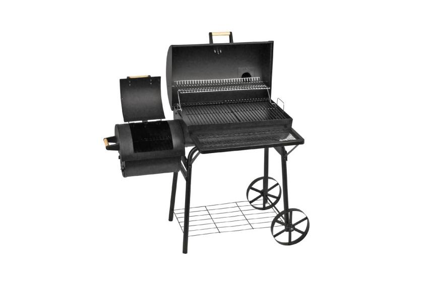 Barbecue Smoker Grill Standgrill Räucherofen, schwarz ~ klein