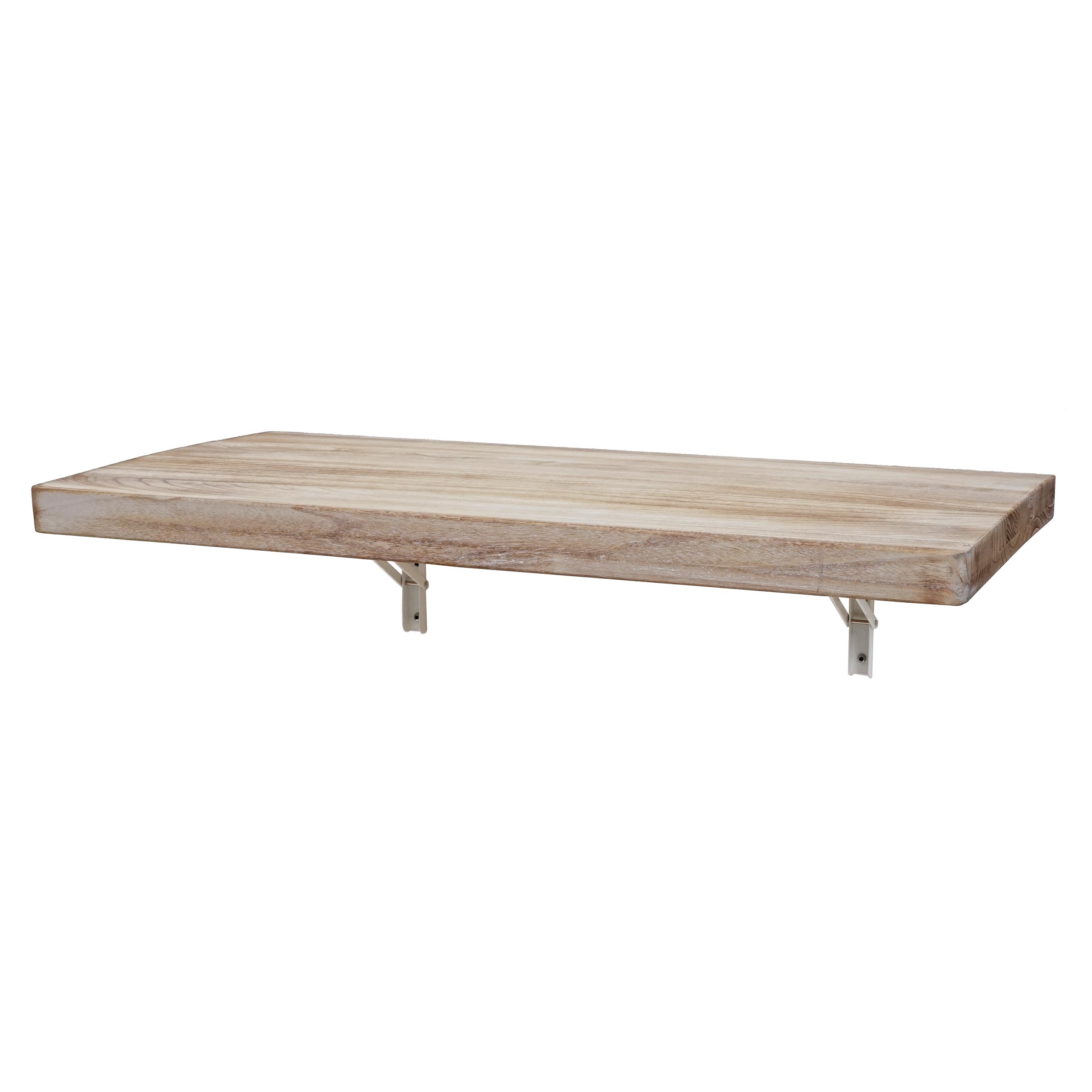 Wandtisch HWC-H48, Wandklapptisch Wandregal Tisch, klappbar Massiv-Holz |  eBay