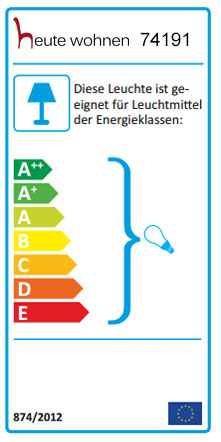 Pendelleuchte HCW-H81 Energieeffizienzklasse 