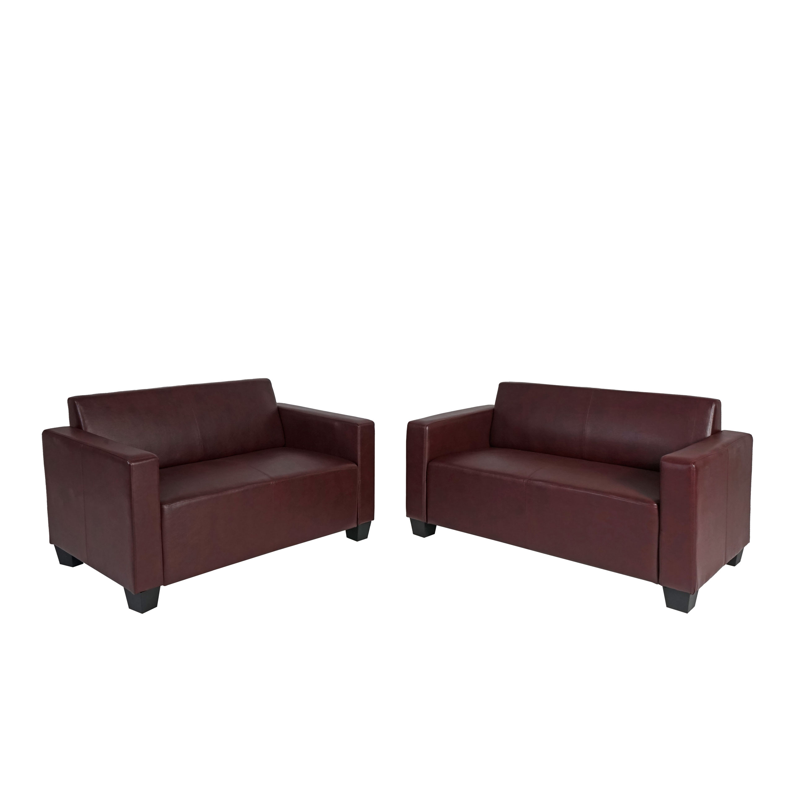 Divano set divano set divano 2x 2 divano divano divano salotto ecopelle  Lione | eBay