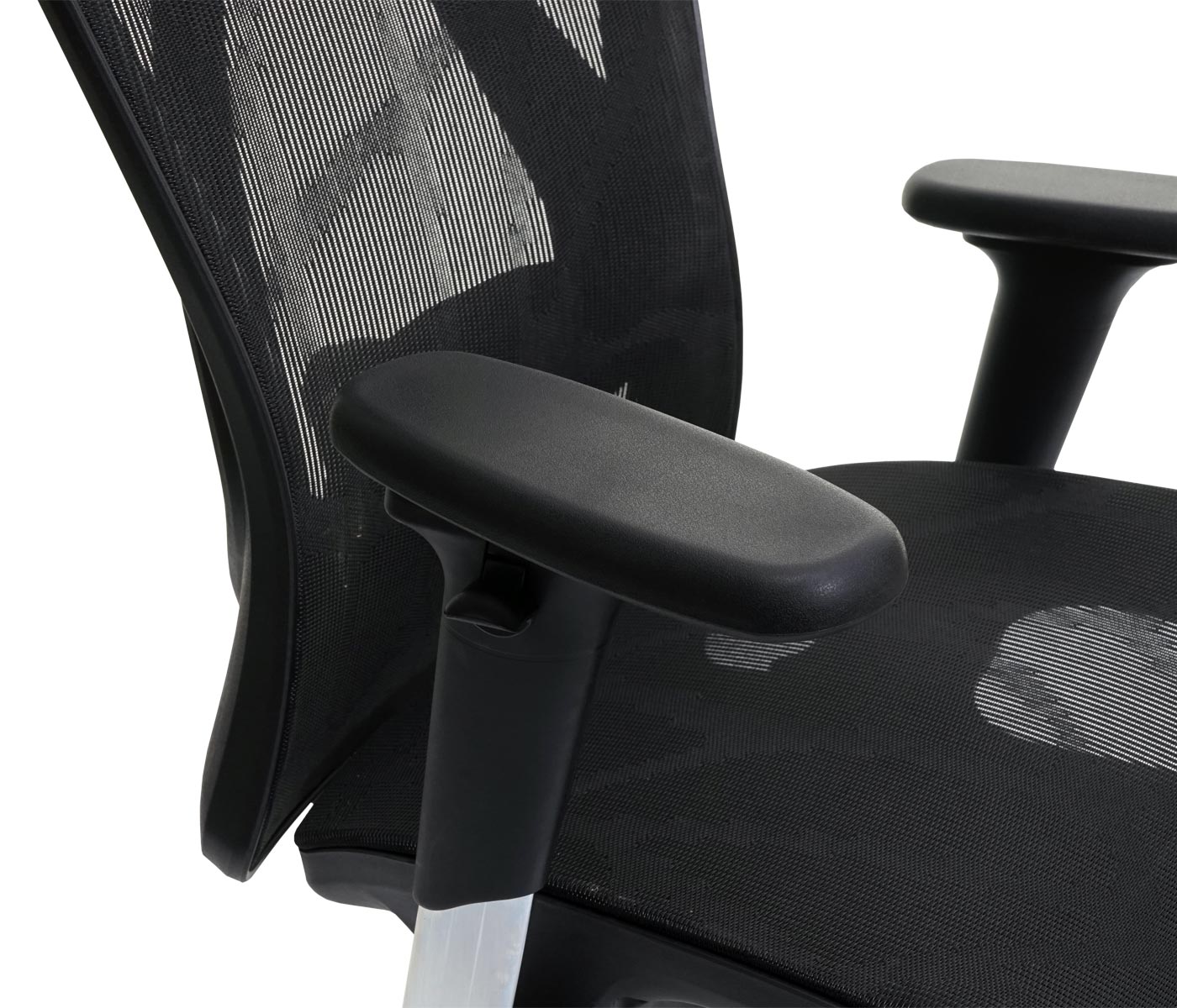Bürostuhl MCW-J87, Schreibtischstuhl, ergonomisch verstellbare Armlehne  150kg belastbar ~ Bezug schwarz, Gestell schwarz bei Marktkauf online  bestellen